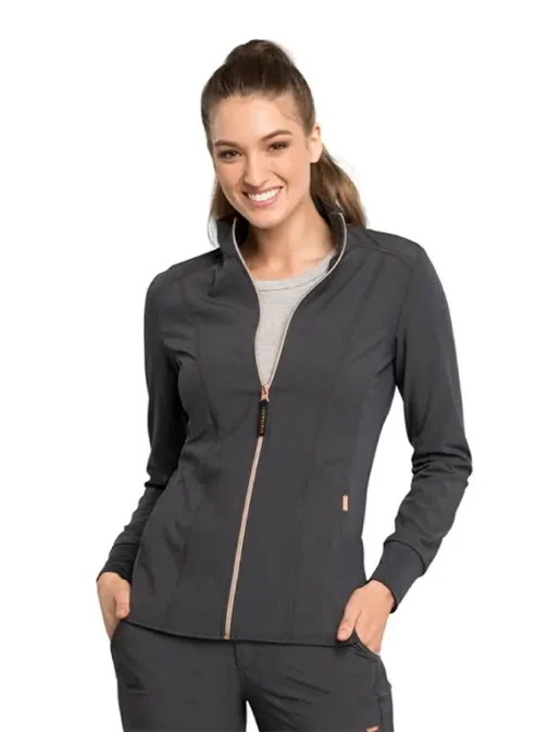 Chaqueta médica Cherokee gris