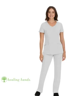 Uniforme de mujer (conjunto) HH Work 9560-Rebeca blanco