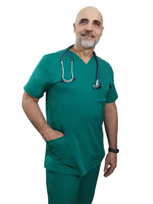 Uniforme Healing Hands Verde Cazador - Image 3