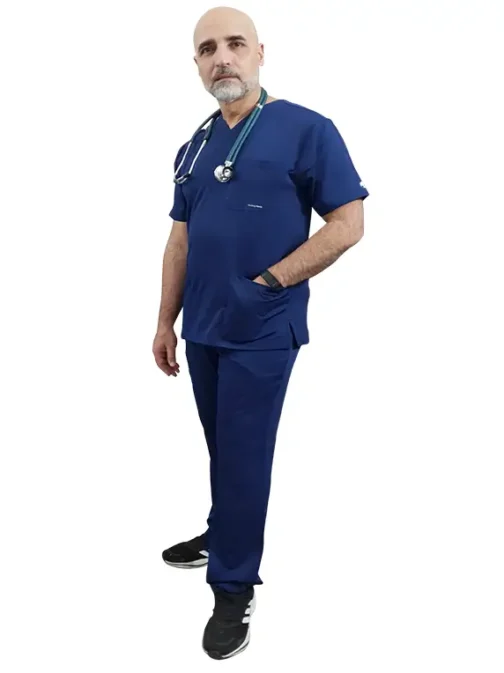 Uniforme Healing Hands Azul Marino - Image 4