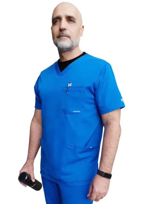 Uniforme Healing Hands Azul Rey